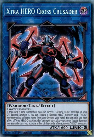 Image of Xtra HERO Cross Crusader [RA04-EN076] Prismatic Collector's Rare