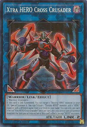 Image of Xtra HERO Cross Crusader [RA04-EN076] Super Rare