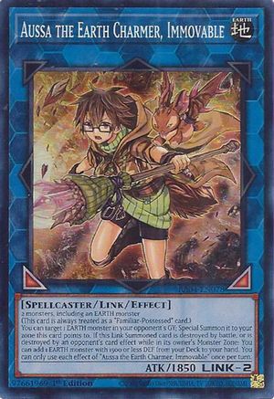 Image of Aussa the Earth Charmer, Immovable [RA04-EN078] Super Rare