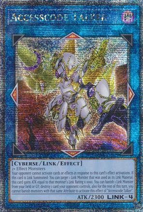 Image of Accesscode Talker (New Art) [RA04-EN079] Quarter Century Secret Rare