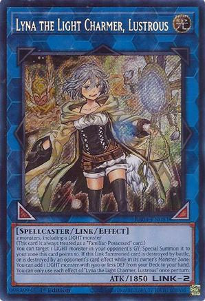 Image of Lyna the Light Charmer, Lustrous [RA04-EN081] Secret Rare