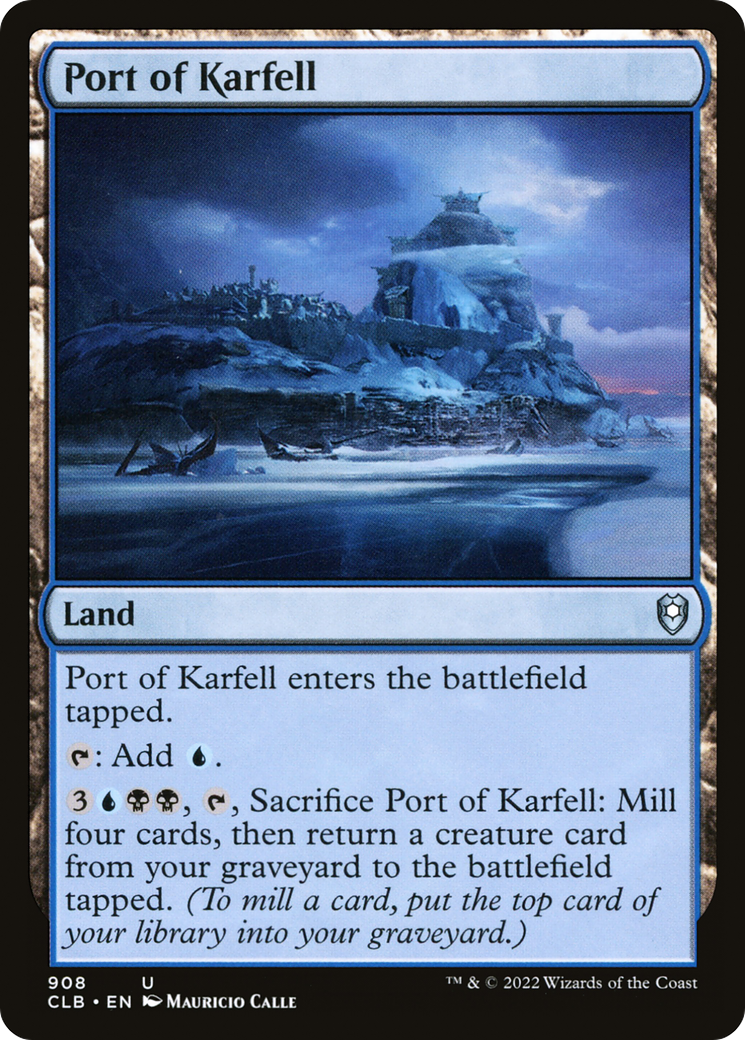 Image of Port of Karfell [Commander Legends: Battle for Baldur's Gate]