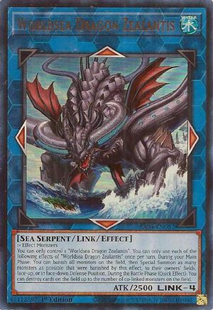 Image of Worldsea Dragon Zealantis [RA04-EN082] Ultra Rare