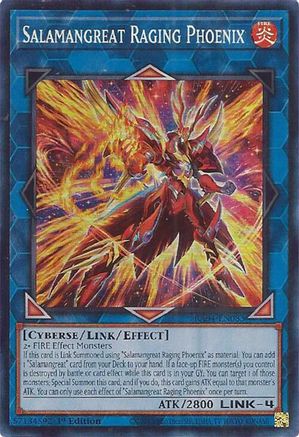 Image of Salamangreat Raging Phoenix [RA04-EN083] Super Rare