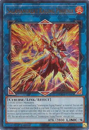 Image of Salamangreat Raging Phoenix [RA04-EN083] Ultra Rare
