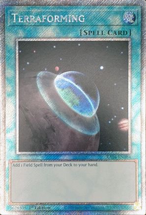 Image of Terraforming [RA04-EN084] Platinum Secret Rare