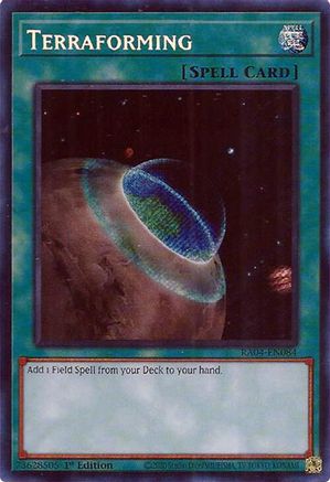 Image of Terraforming [RA04-EN084] Secret Rare