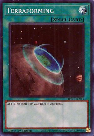 Image of Terraforming [RA04-EN084] Super Rare