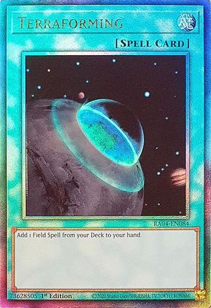 Image of Terraforming [RA04-EN084] Prismatic Ultimate Rare