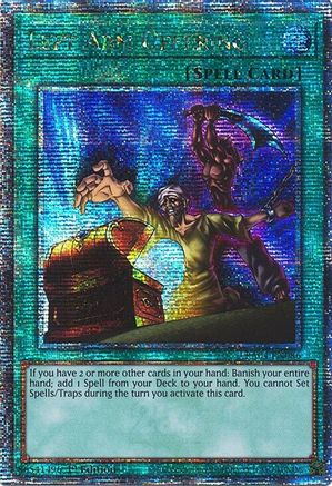 Image of Left Arm Offering [RA04-EN086] Quarter Century Secret Rare
