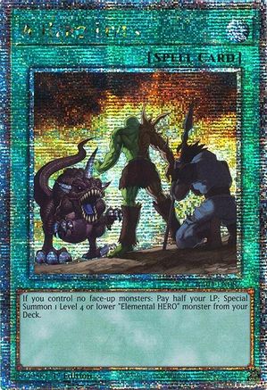 Image of A Hero Lives [RA04-EN087] Quarter Century Secret Rare