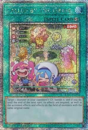 Image of Called by the Grave (New Art) [RA04-EN092] Quarter Century Secret Rare