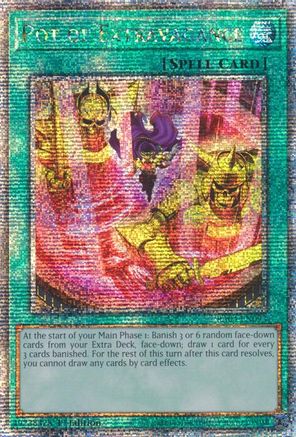 Image of Pot of Extravagance (New Art) [RA04-EN093] Quarter Century Secret Rare