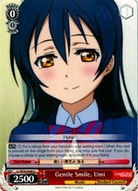 Image of Gentle Smile, Umi (LL/W34-E048 U) [Love Live! Vol. 2]