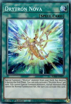 Image of Drytron Nova [RA04-EN097] Prismatic Collector's Rare