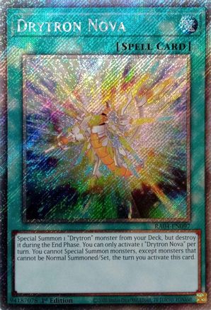 Image of Drytron Nova [RA04-EN097] Platinum Secret Rare