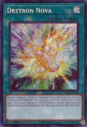 Image of Drytron Nova [RA04-EN097] Secret Rare
