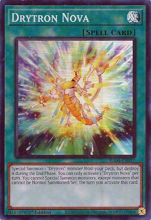 Image of Drytron Nova [RA04-EN097] Super Rare