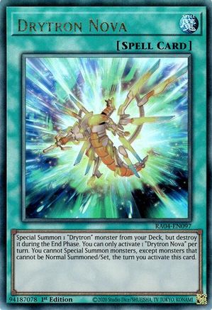 Image of Drytron Nova [RA04-EN097] Prismatic Ultimate Rare