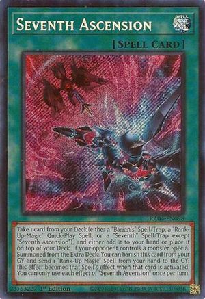 Image of Seventh Ascension [RA04-EN098] Secret Rare