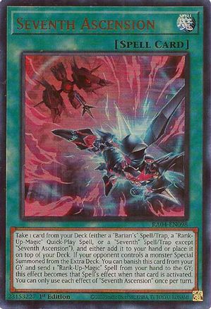 Image of Seventh Ascension [RA04-EN098] Ultra Rare