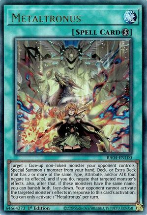 Image of Metaltronus [RA04-EN100] Prismatic Ultimate Rare
