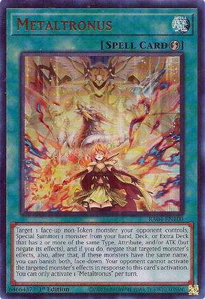 Image of Metaltronus [RA04-EN100] Ultra Rare