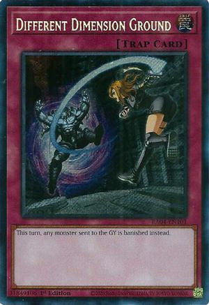 Image of Different Dimension Ground [RA04-EN101] Secret Rare