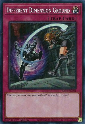 Image of Different Dimension Ground [RA04-EN101] Super Rare