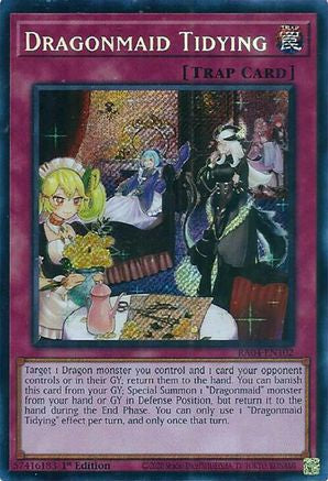Image of Dragonmaid Tidying [RA04-EN102] Secret Rare