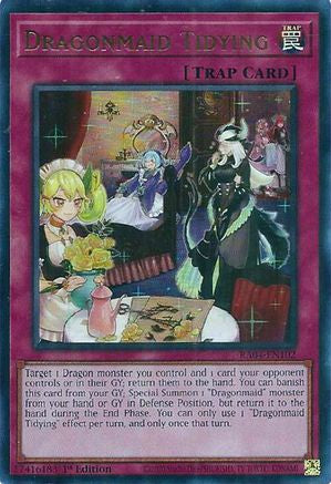 Image of Dragonmaid Tidying [RA04-EN102] Ultra Rare