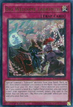 Image of Big Welcome Labrynth [RA04-EN104] Ultra Rare