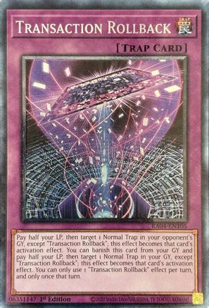 Image of Transaction Rollback [RA04-EN105] Prismatic Collector's Rare
