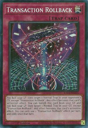 Image of Transaction Rollback [RA04-EN105] Super Rare