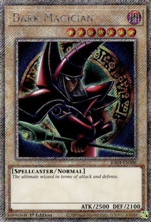 Image of Dark Magician (Arkana) [RA04-EN106] Platinum Secret Rare