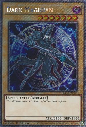 Image of Dark Magician (7th Art) [RA04-EN106] Platinum Secret Rare