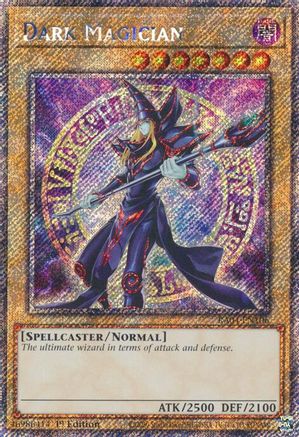 Image of Dark Magician (8th Art) [RA04-EN106] Platinum Secret Rare