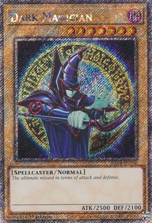 Image of Dark Magician (9th Art) [RA04-EN106] Platinum Secret Rare