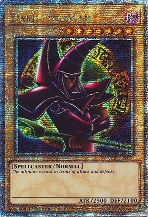 Image of Dark Magician (Arkana) [RA04-EN106] Quarter Century Secret Rare