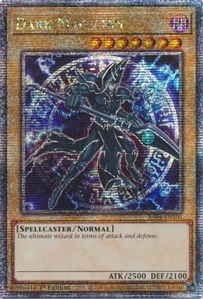Image of Dark Magician (7th Art) [RA04-EN106] Quarter Century Secret Rare