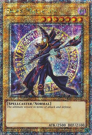 Image of Dark Magician (8th Art) [RA04-EN106] Quarter Century Secret Rare