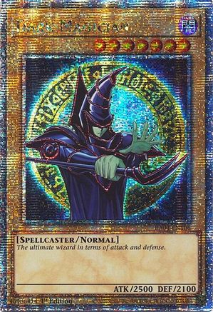 Image of Dark Magician (9th Art) [RA04-EN106] Quarter Century Secret Rare