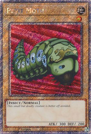 Image of Petit Moth [RA04-EN111] Platinum Secret Rare