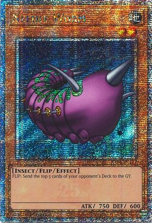 Image of Needle Worm [RA04-EN112] Quarter Century Secret Rare