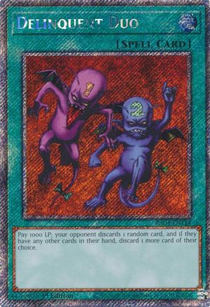Image of Delinquent Duo [RA04-EN114] Platinum Secret Rare