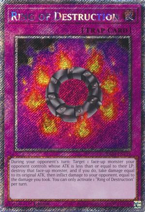 Image of Ring of Destruction [RA04-EN119] Platinum Secret Rare