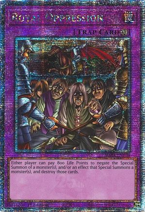 Image of Royal Oppression [RA04-EN120] Quarter Century Secret Rare