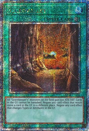 Image of Necrovalley [RA04-EN122] Quarter Century Secret Rare