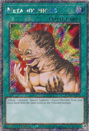 Image of Metamorphosis [RA04-EN123] Platinum Secret Rare