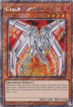 Image of Cyber Phoenix [RA04-EN129] Platinum Secret Rare